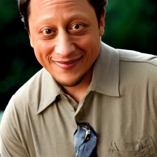 Image similar to rob schneider as an apple