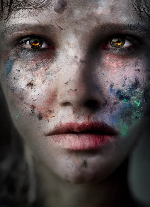 Image similar to cinematic shot epic portraits, hyper realistic, mood lighting, fantasy, many eyes, detailed pupils, highly detailed, super realistic, perfect lighting pixel sorting, style sheet