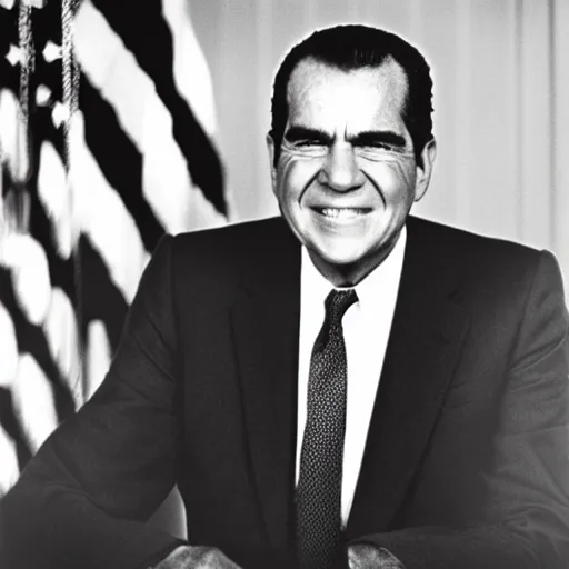 Prompt: President Richard Nixon