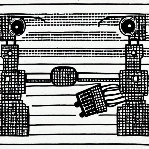 Prompt: two robots shaking hands with each other, an illustration of by tom gauld, behance contest winner, les automatistes, future tech, sci - fi, quantum wavetracing