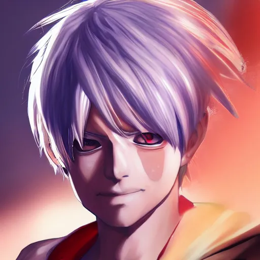 Prompt: portrait of shoto todoroki, anime fantasy illustration by tomoyuki yamasaki, kyoto studio, madhouse, ufotable, trending on artstation