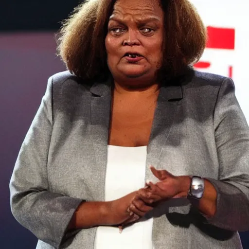 Image similar to a fusion of diane abbott and jeremy corbyn