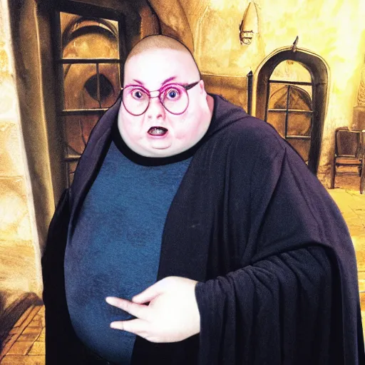 Image similar to obese harry potter