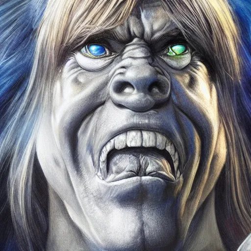 Prompt: ultra realistic portrait painting of he - man, stanley artgerm, 4 k, ultra realistic, highly detailed, epic lighting