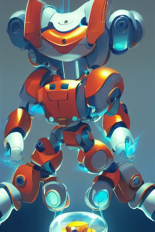 Image similar to metabots medabots medarotto medarot robot minimalist comics, behance hd by jesper ejsing, by rhads, makoto shinkai and lois van baarle, ilya kuvshinov, rossdraws global illumination ray tracing hdr radiating a glowing aura