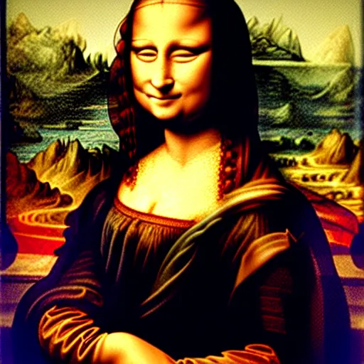 Image similar to mona lisa