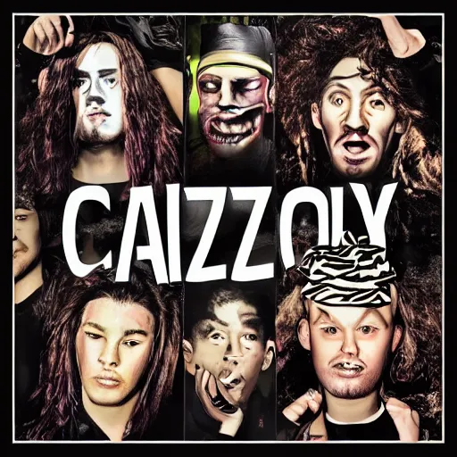 Image similar to album cover of a pop group named crazy beats, album cover art, album cover