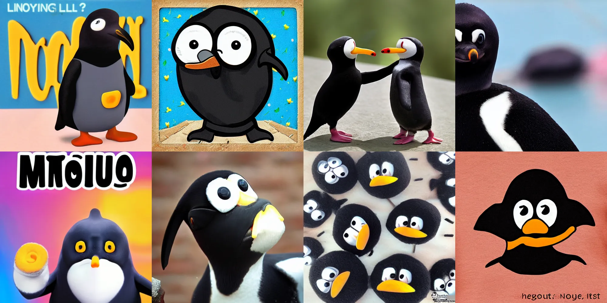 Prompt: pingu noot noot