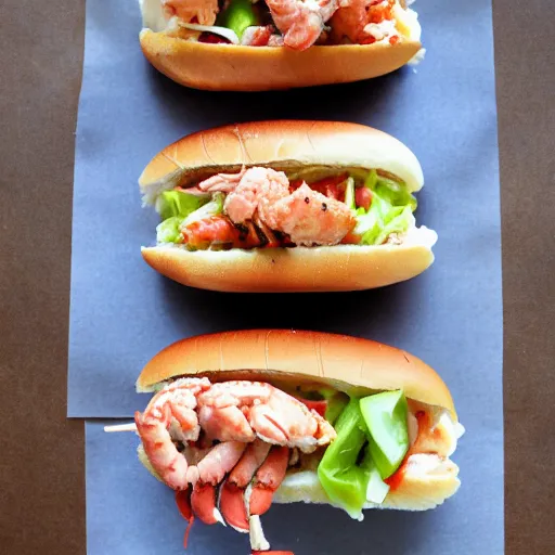 Image similar to lobster roll food