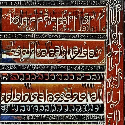 Image similar to an example of Armenian text