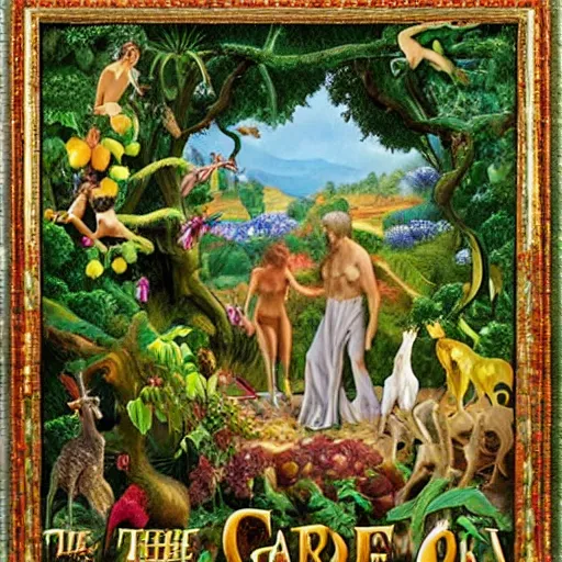 Prompt: the garden of eden,