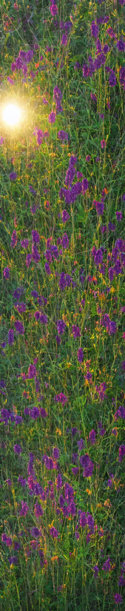 Image similar to vertical sundown flowers