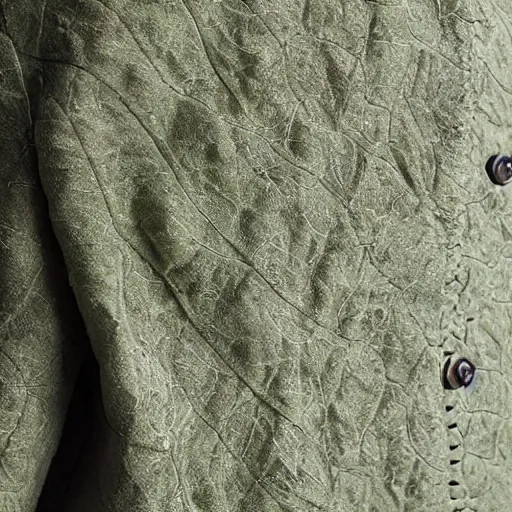 Image similar to jacket made out of cabbage, photorealistic, studio, detailed