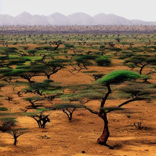 Prompt: african landscape