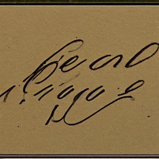 Image similar to signature