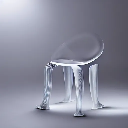 Image similar to the jellyfish stool by Zaha hadid