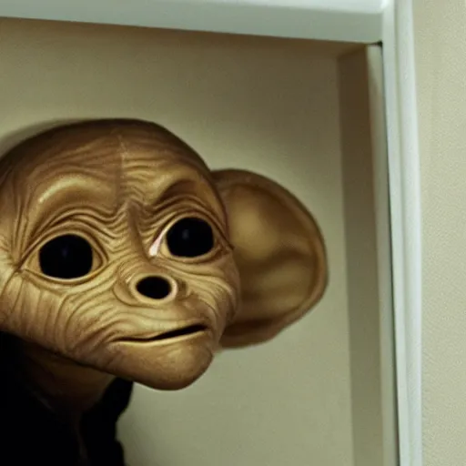 Image similar to e.t. Working in an office cubicle