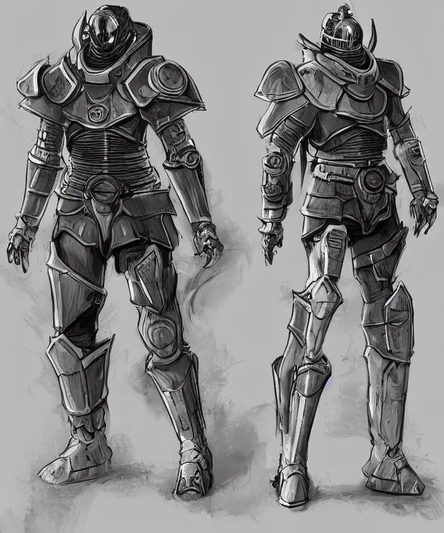 Image similar to full body concept art of a esper knight in the style of fallout / anime trending on artstation deviantart pinterest detailed realistic hd 8 k high resolution