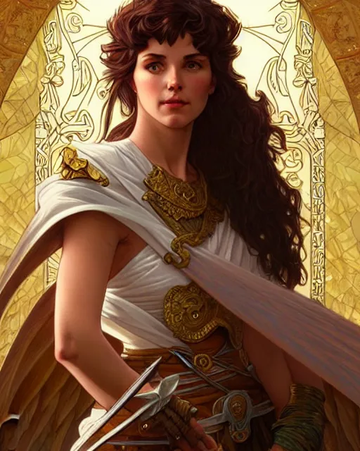 Image similar to Marcus Aurelius as fantasy D&D character, epic background, Ultra realistic illustration, intricate, elegant, highly detailed, digital painting, artstation, concept art, smooth, sharp focus, art by Artgerm and Roberto Ferris and alphonse mucha