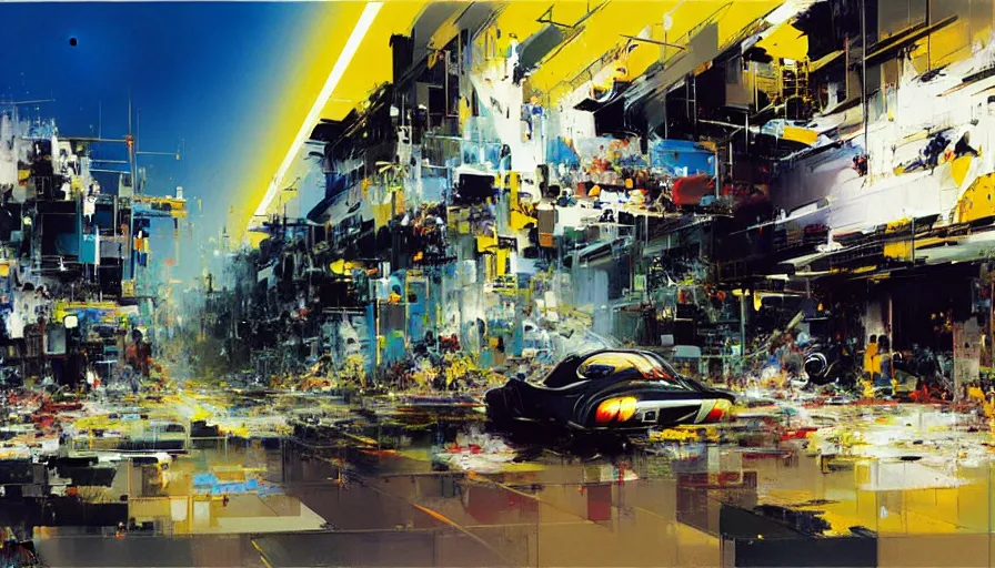 Image similar to the two complementary forces that make up all aspects and phenomena of life, by John Berkey