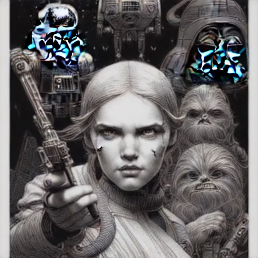 Image similar to portrait soft light, by killian eng and joe fenton and martin deschambault, inspired by star wars, etching, fine, sharp high detail,