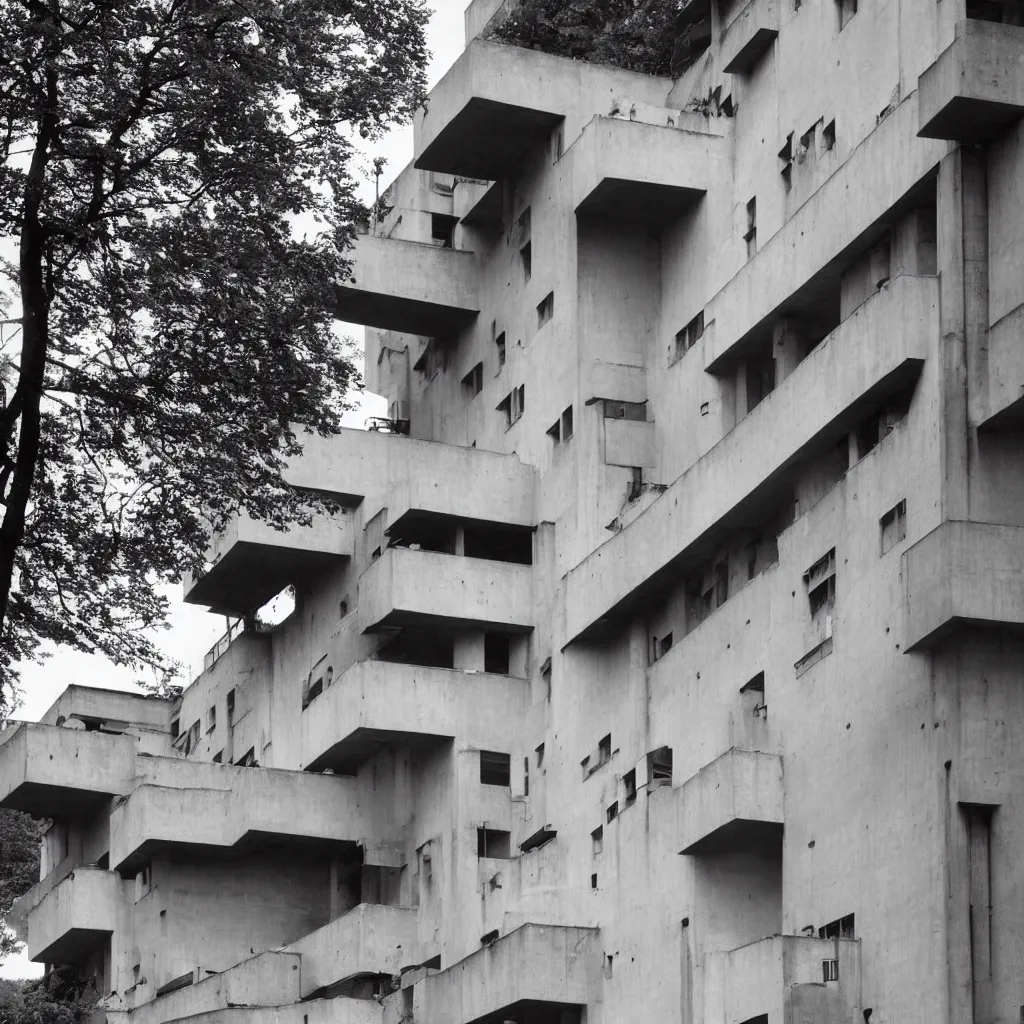 Image similar to the most beautiful building by le corbusier