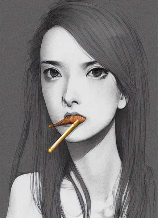 Smoking Woman Pop Art – Crafty By Numbers