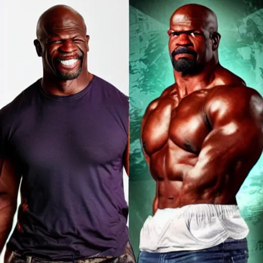 Image similar to asian terry crews