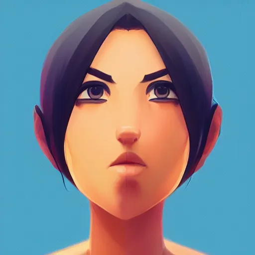 Image similar to face icon stylized minimalist nintendo wii, loftis, cory behance hd by jesper ejsing, by rhads, makoto shinkai and lois van baarle, ilya kuvshinov, rossdraws global illumination