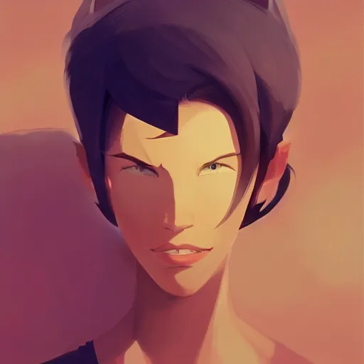 Image similar to face icon stylized minimalist pax, loftis, cory behance hd by jesper ejsing, by rhads, makoto shinkai and lois van baarle, ilya kuvshinov, rossdraws global illumination