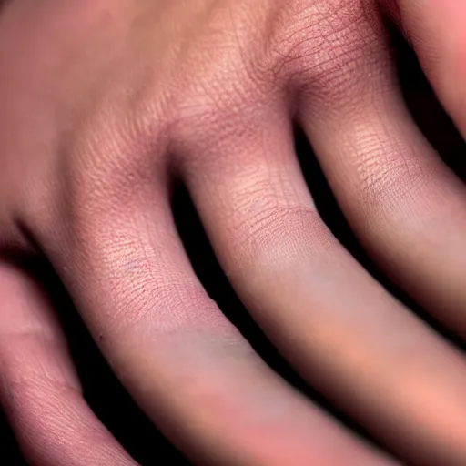 Prompt: photograph a perfectly shaped hand. beautiful. close up.