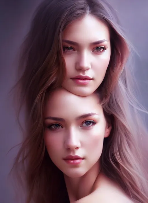 Image similar to photo of a gorgeous young woman in the style of stefan kostic, realistic, sharp focus, 8k high definition, insanely detailed, intricate, elegant, art by stanley lau and artgerm