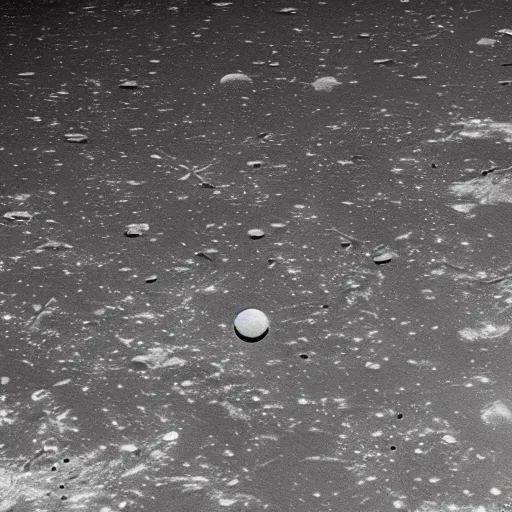 Prompt: a dystopian earth photographed from the moon