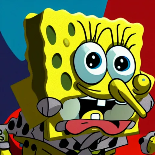 Prompt: spongebob, new lost episode, fiction, pop art, stability, intricate, elegant, 8 k, uhd, justify, artstation, concept art, matte, sharp focus, illustration, consistent, highly detailed object content, proportional object content