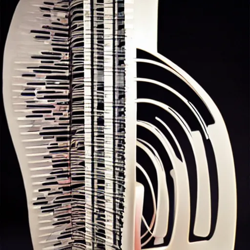 Image similar to futuristic musical instrument