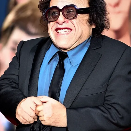 Prompt: danny devito dressed up in costume as the wolverine