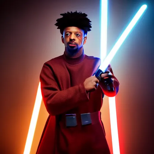 Prompt: 2 1 savage in'star wars ', cinematic scene, cinematic lighting, 1 4 mm