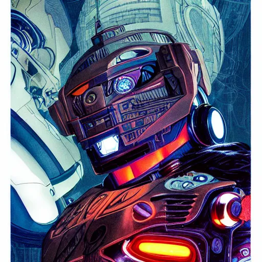 Image similar to 2 0 7 7 autobot sock portrait by charles vess and james jean and erik jones and rhads, inspired by ghost in the shell, beautiful fine face features, intricate high details, sharp, ultradetailed