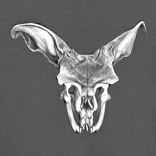 Image similar to jackal skull