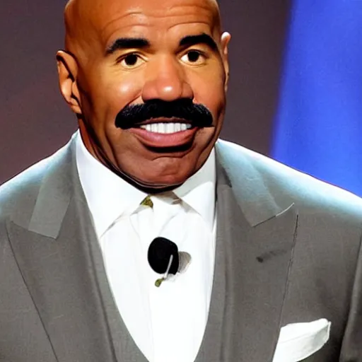 Image similar to steve harvey the rock Johnson