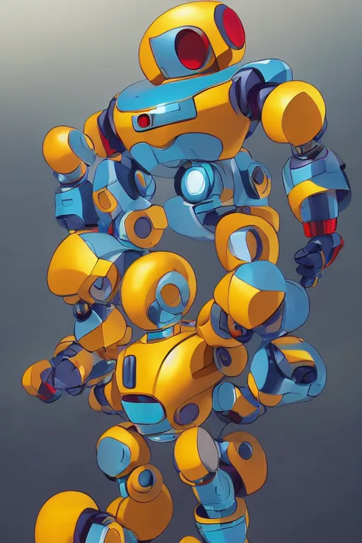 Image similar to metabots medabots medarotto medarot robot minimalist comics, behance hd by jesper ejsing, by rhads, makoto shinkai and lois van baarle, ilya kuvshinov, rossdraws global illumination ray tracing hdr radiating a glowing aura