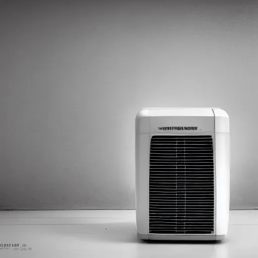 Prompt: dirty air - conditioning machine in the white bedroom of a young teenager the wet walls, blurred, faded, depth of field, ultra realistic, very detailed, by david lynch and nadav kander, 8 k hyper realistic detailed cinematic still