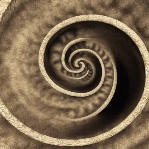 Image similar to man whose body has twisted into a spiral