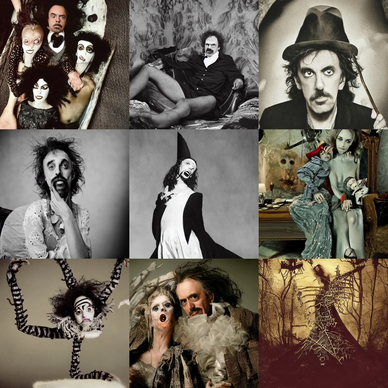 Image similar to Tim burton, high detail, photography by Annie Leibovitz