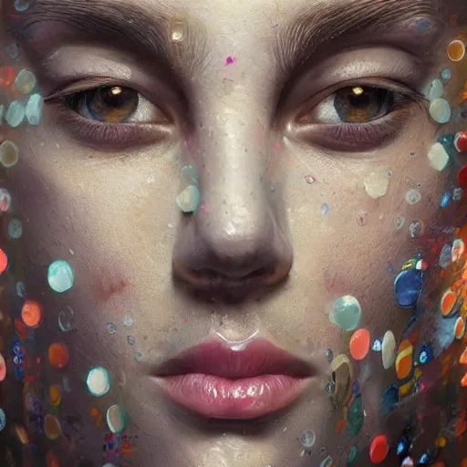 Image similar to hyperrealistic mixed media painting of alphabet, perfect facial symmetry, dim volumetric cinematic lighting, 8 k octane beautiful render, post - processing, portrait, extremely hyper - detailed, intricate, epic composition, brown eyes, highly detailed realistic eyes, masterpiece, trending on artstation, very very detailed,