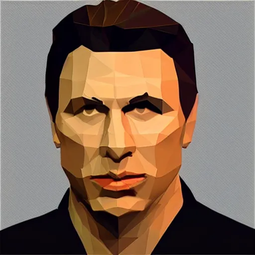 Image similar to low poly john travolta in goldeneye 64 cover art