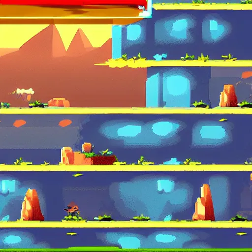 The Dawn 2: Parallax Ready 2D Background for Platformer or Side-Scroller by  saukgp