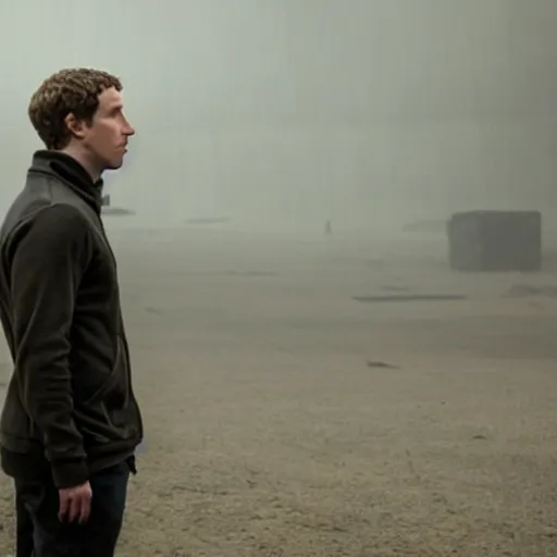 Image similar to epic movie still of mark zuckerberg in blade runner 2 0 4 9