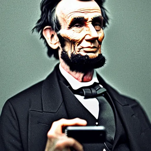 Foto reale di Abraham Lincoln