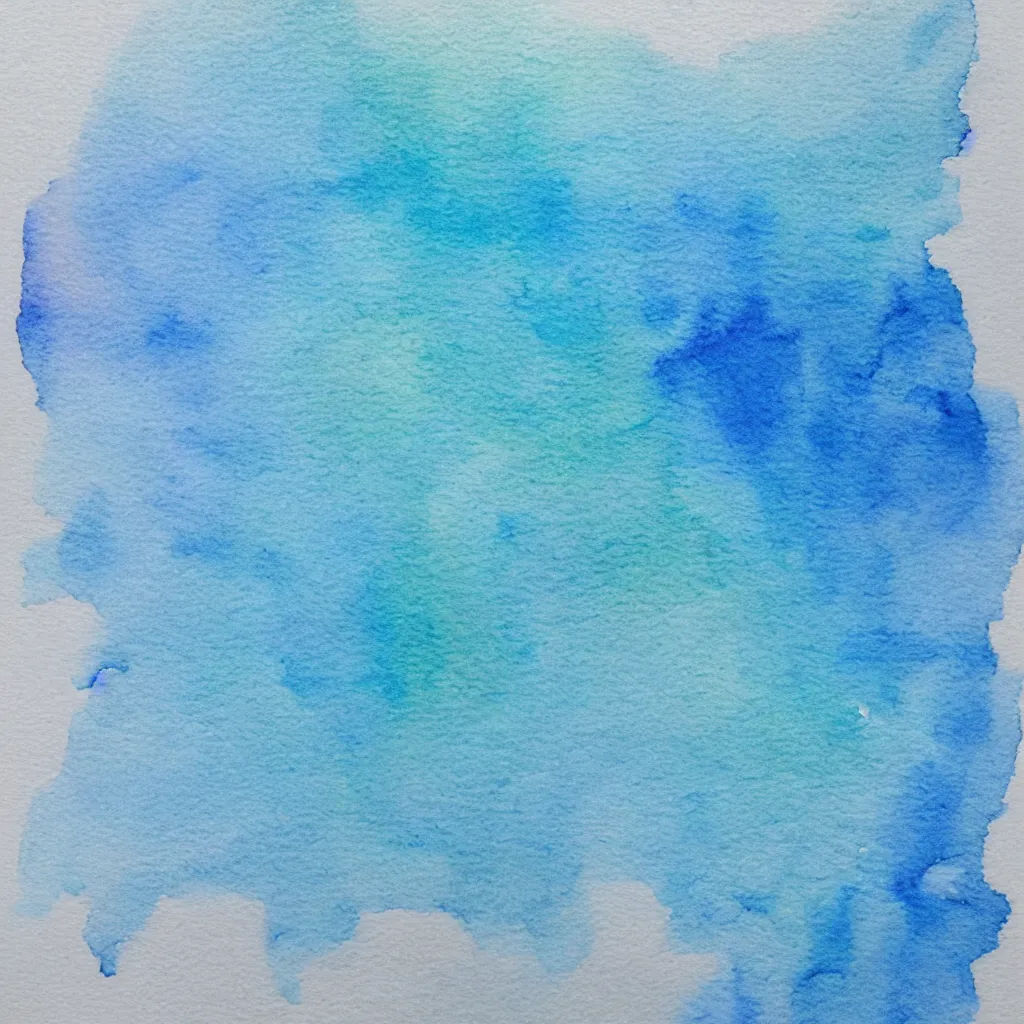 Image similar to aqua to blue ombre, watercolor, wash, light, grainy